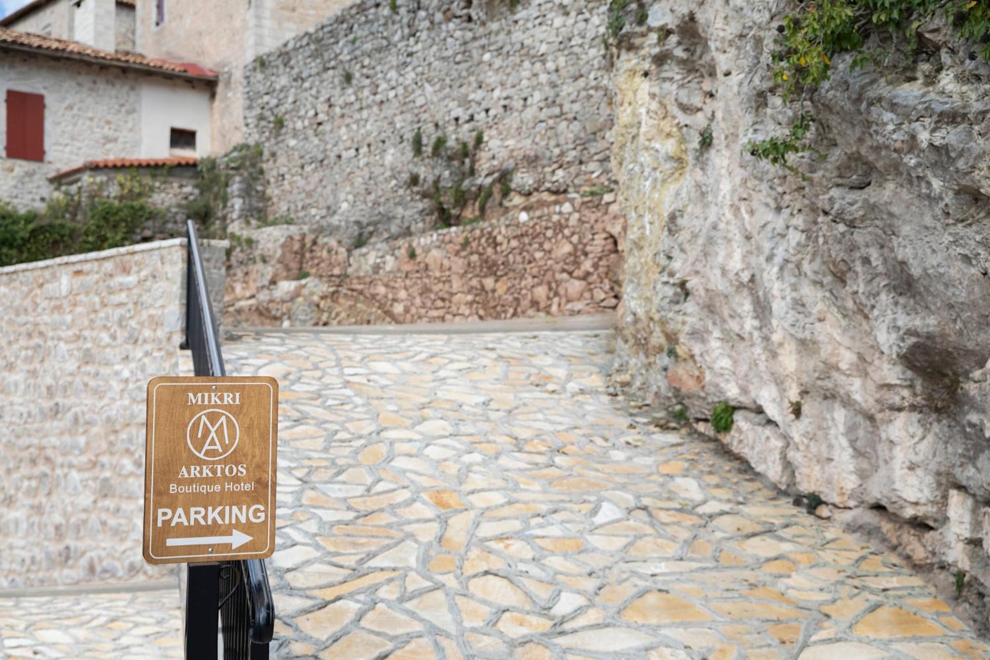Μikri Arktos Boutique Hotel ดีมิตซานา ภายนอก รูปภาพ